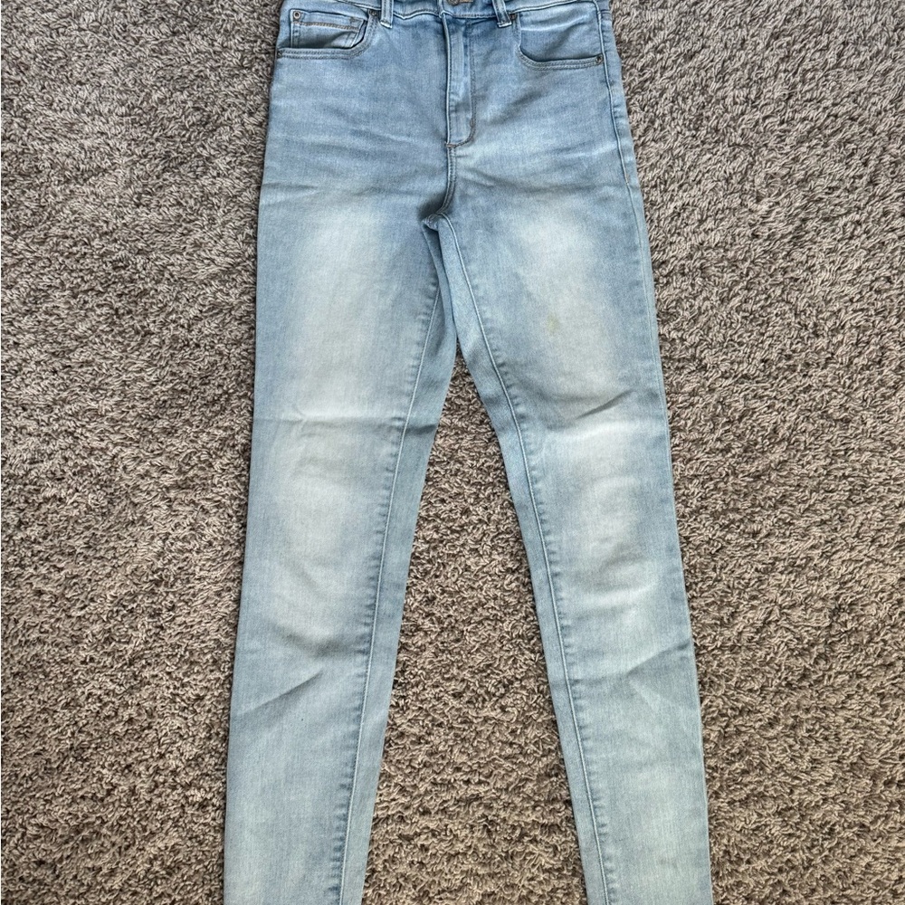 GARAGE high rise skinny jeans